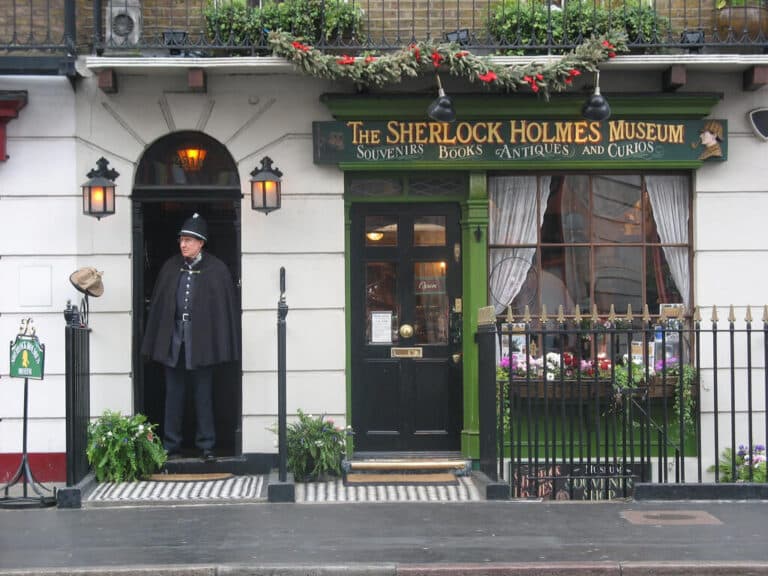The Sherlock Holmes Museum in London