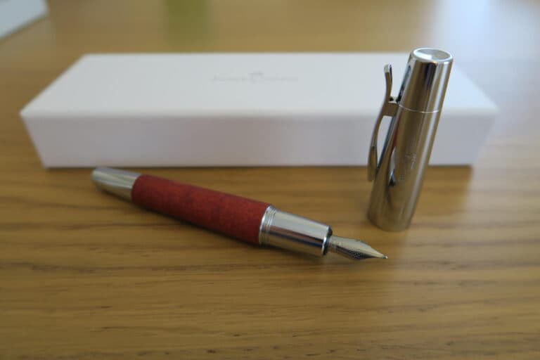 Faber-Castell E-Motion fountain pen in brown