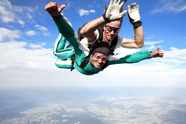 Skydiving