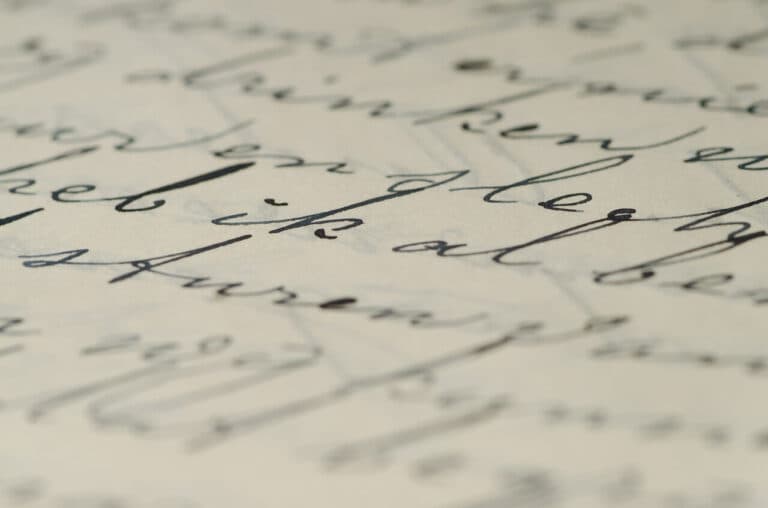 handwriting