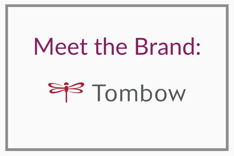 Meet the brand title for blog post: Tombow