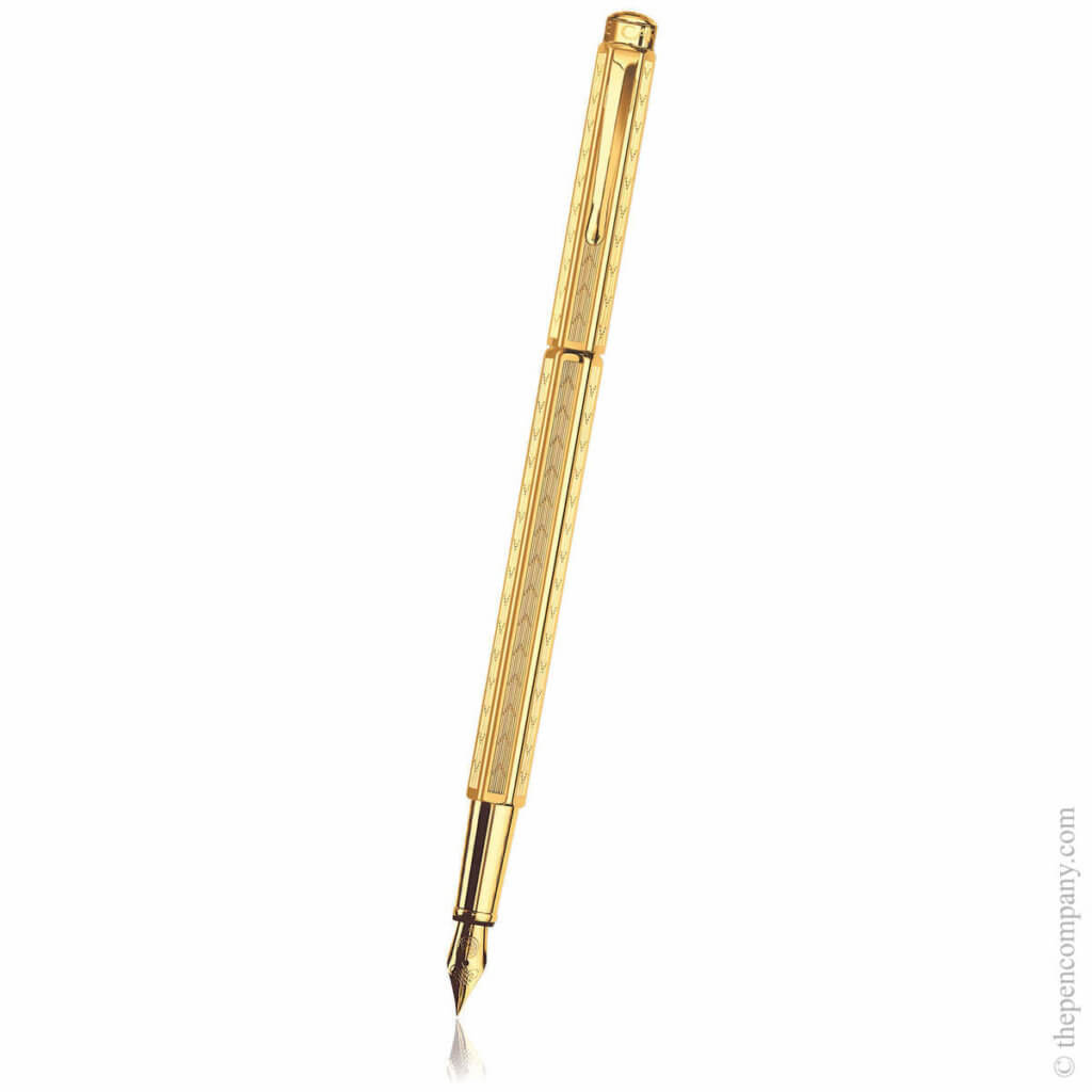 Caran d'Ache Ecridor fountain pen in Gold