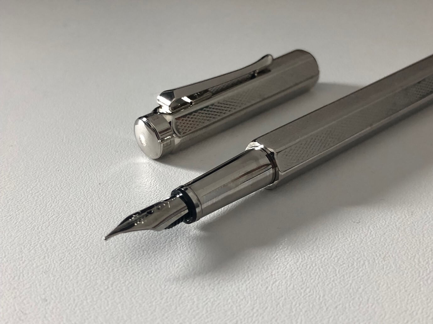 Caran d'ache nib closeup