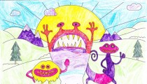 Evie Dunn – Age 6 – Colouring Competition Entry