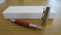 Faber-Castell E-Motion Pear Wood Fountain Pen Review