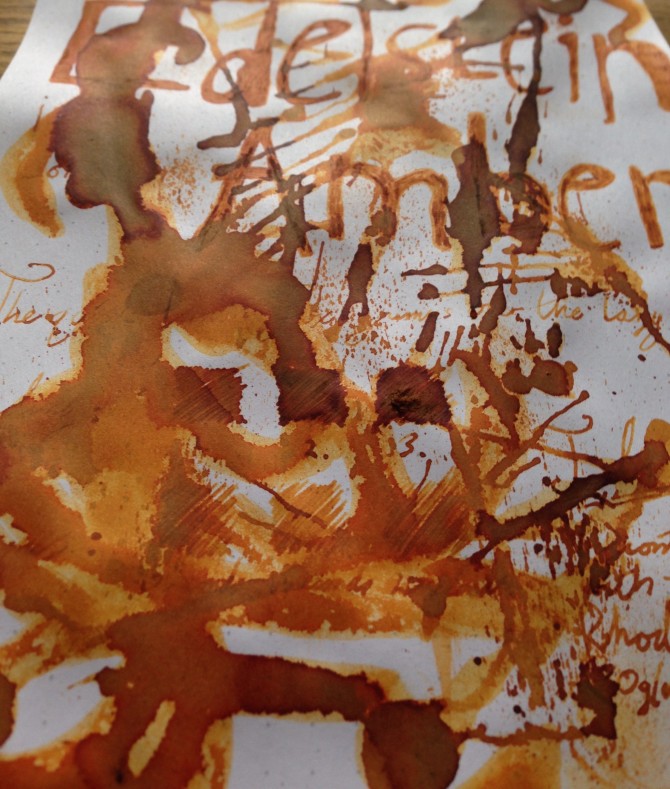 Pelikan Edelstein Amber Ink Review