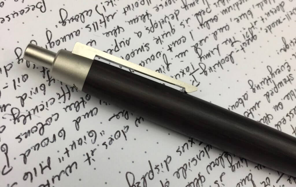 Lamy 2000 Taxus ballpoint bring-loaded clip