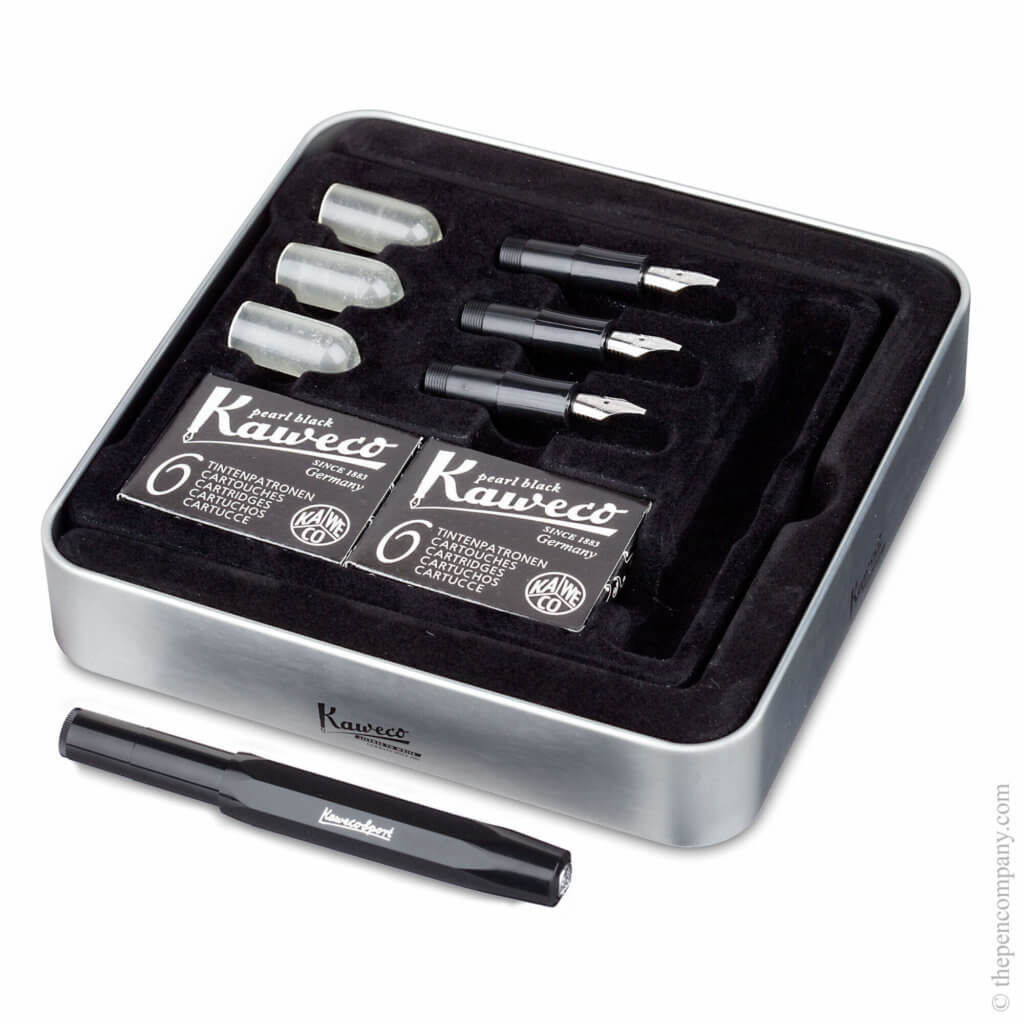 Kaweco 'Kalligrafie' set with fountain pen
