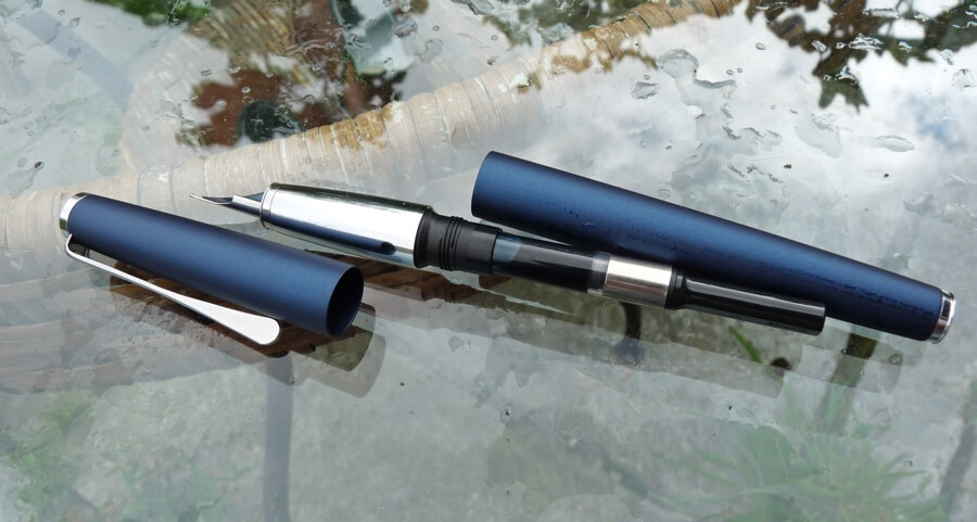 Lamy Studio fountain pen deconstructed