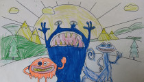 Lily Rhodes – Age 6 – Colouring Competition Entry