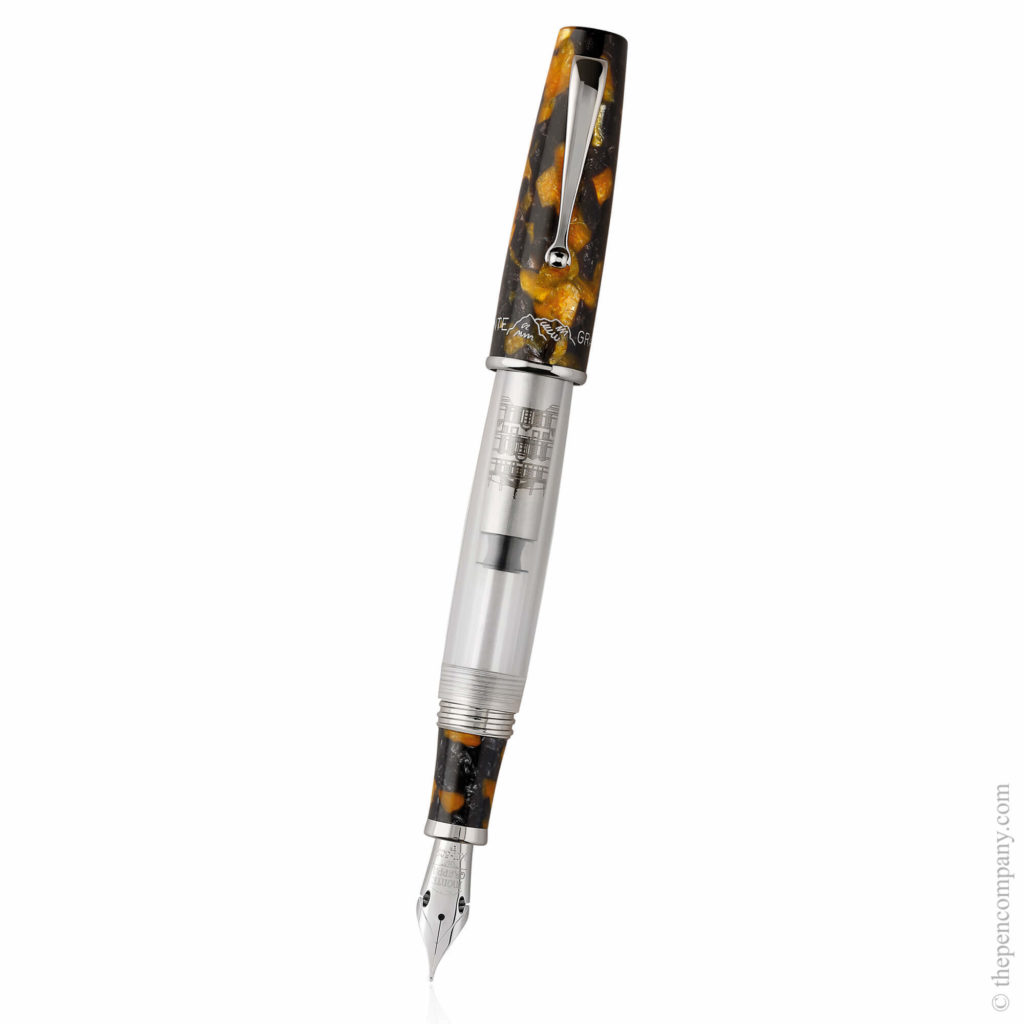 The Montegrappa La Canzone del Grappa fountain pen in Memorial Black