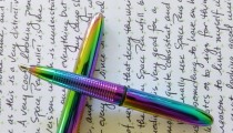 Rainbow Fisher Space Pen Bullet Ballpoint Review