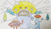 Phoebe Redfern – Age 7 – Colouring Competition Entry