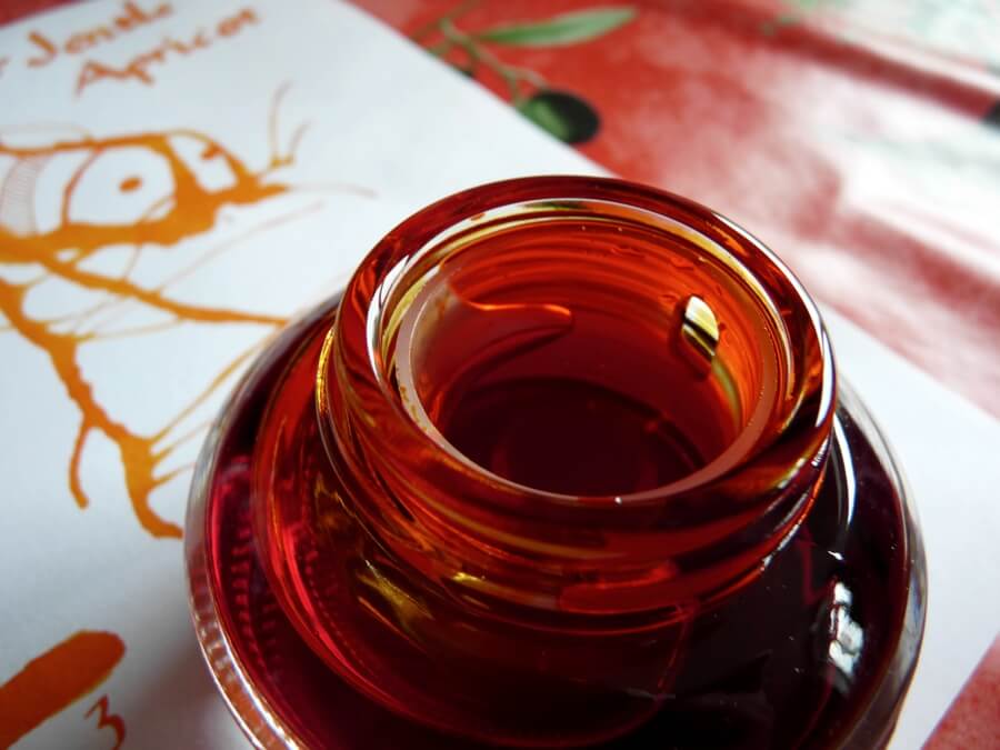 Sailor Apricot ink reservoir