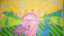 Ashley Knight – Age 9 – Colouring Competition Entry