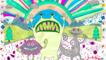Danny Whiteland – Age 5 – Colouring Competition Entry