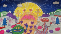Joanna Ford – Age 11 – Colouring Competition Entry