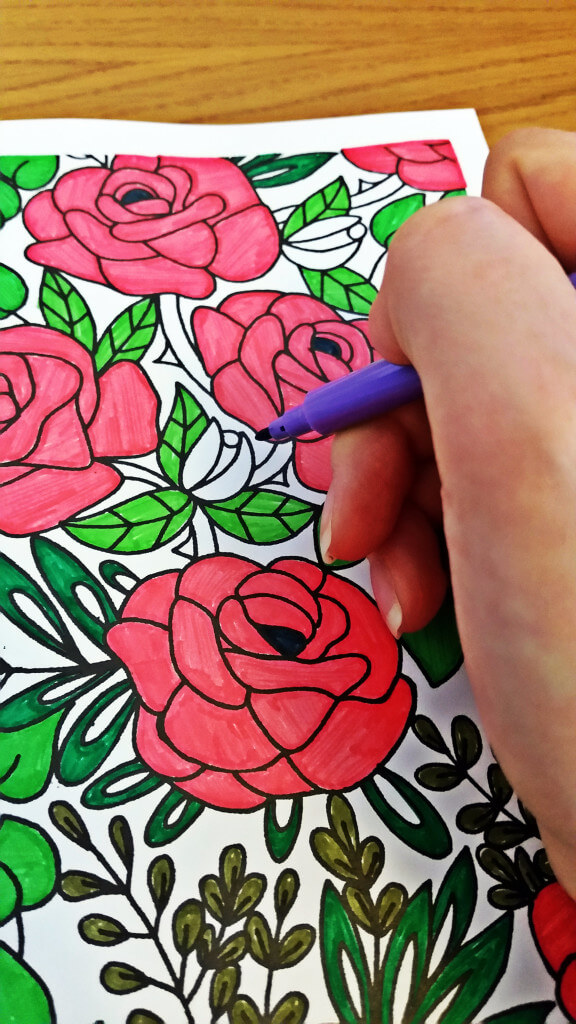 adult-colouring-book-flowers