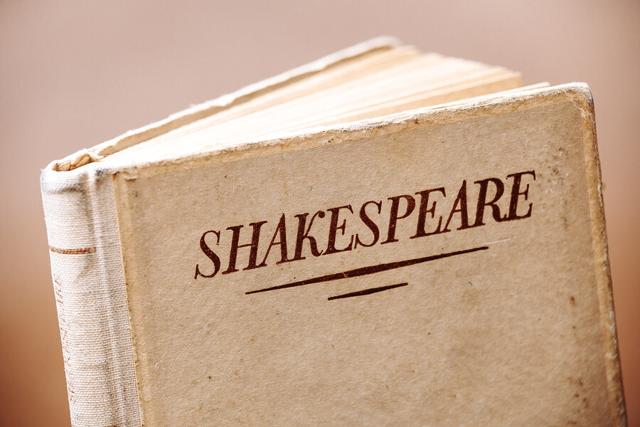 A book by William Shakespeare