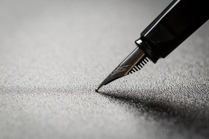 How to revive a dry fountain pen
