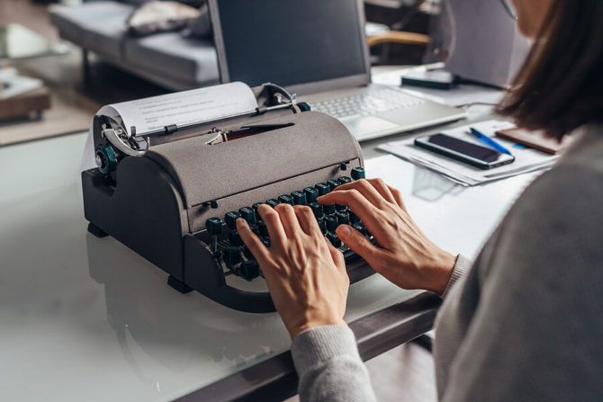 Famous authors and their writing habits