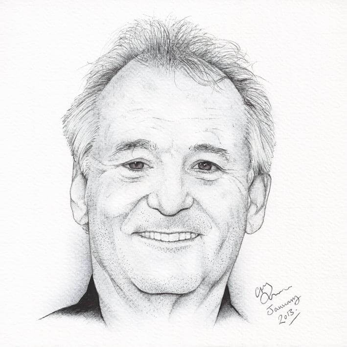Bill Murray commission by Chris