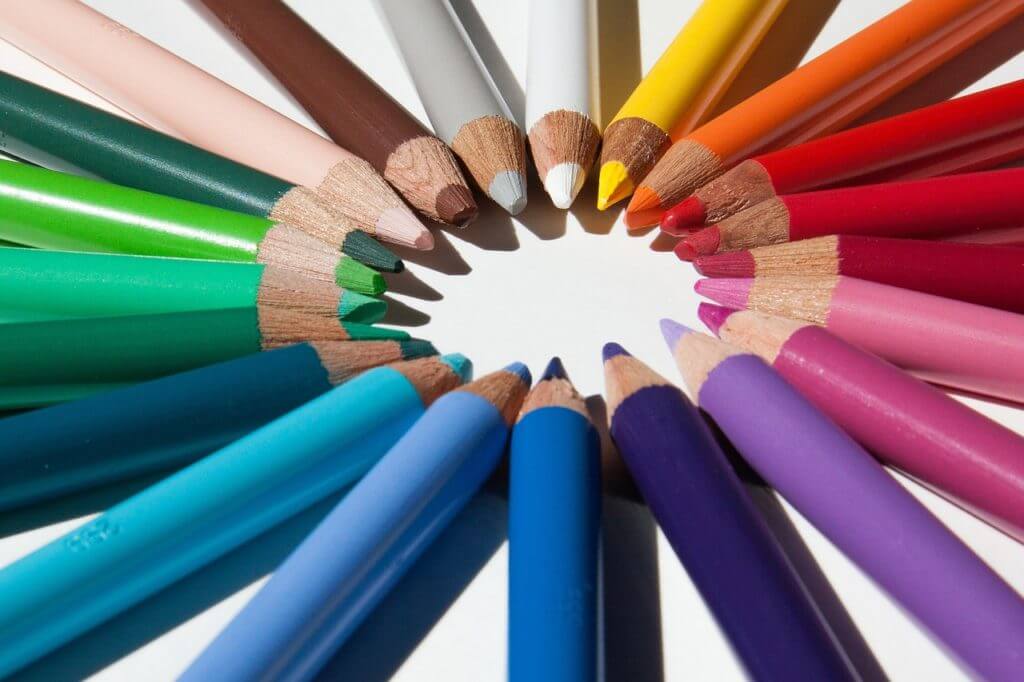 Colouring pencils