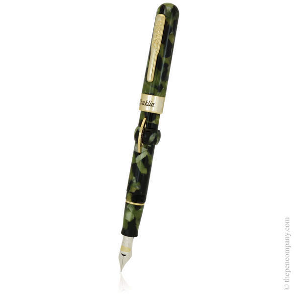 The Conklin Mark Twain fountain pen in Vintage Green