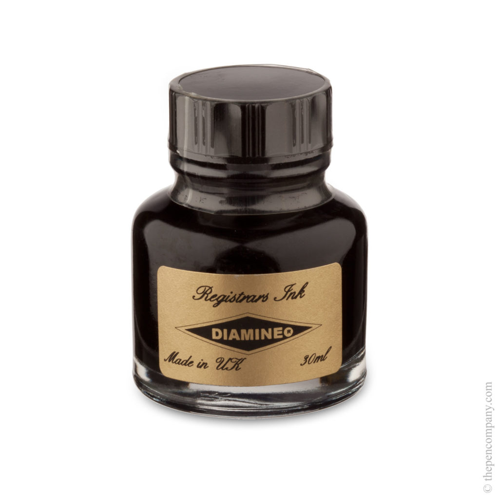 Diamine Registrars Ink in Blue-Black