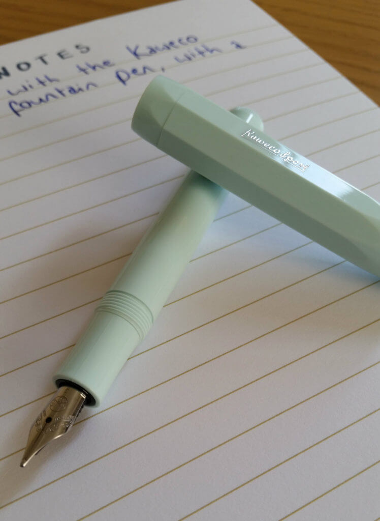 The Kaweco Skyline Sport fountain pen