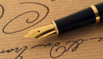 How to use a fountain pen for calligraphy