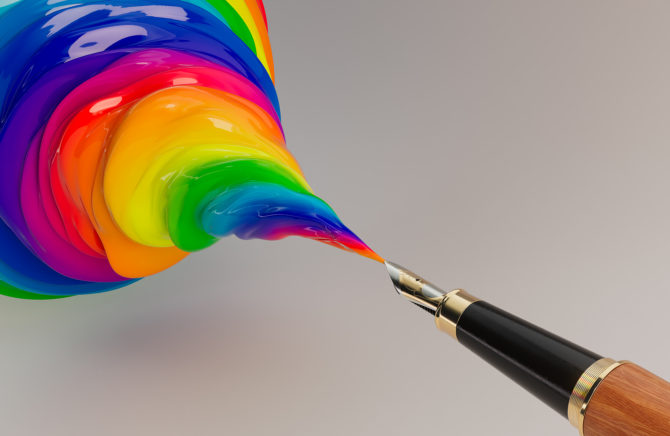 How to choose a fountain pen ink colour