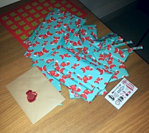 Wrapped up and ready to go!