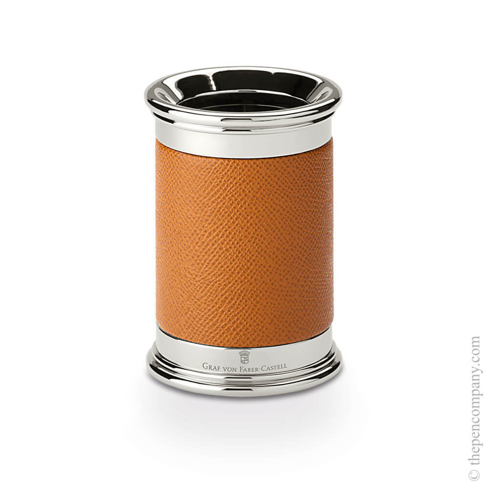 The Graf von Faber-Castell Epsom pen holder in Cognac