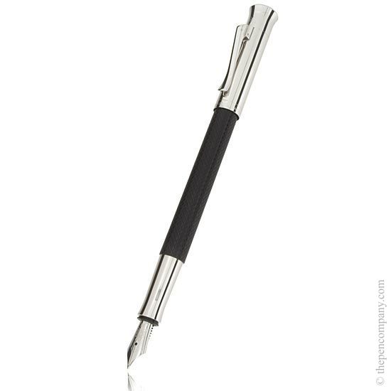The Graf von Faber-Castell Guilloche fountain pen in Black
