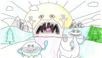 Isabel Wood – Age 6 – Colouring-in Competition Entry