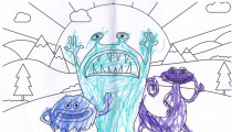 Jacob Procter – Age 5 – Colouring-in Competition Entry