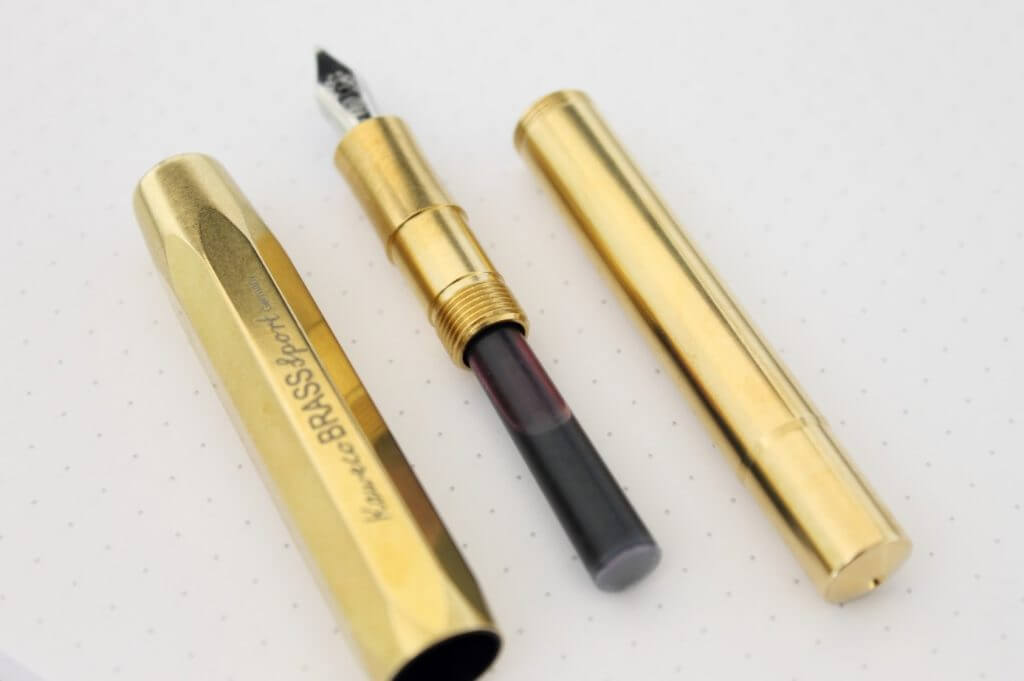 The Kaweco Sport fountain pen in Brass