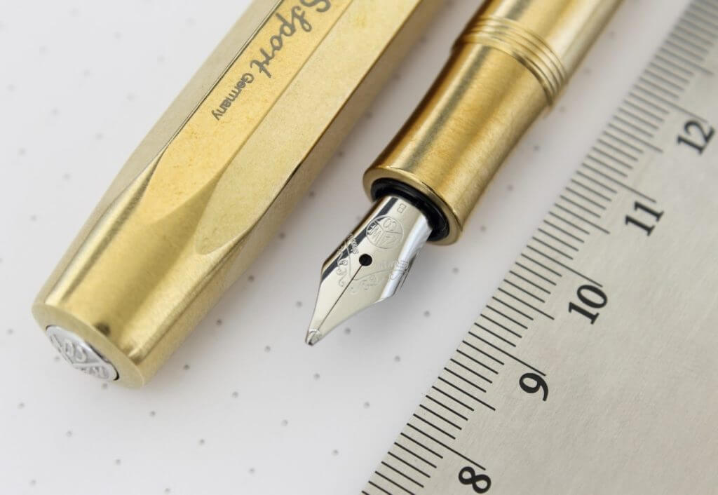 The Kaweco Sport fountain pen in Brass