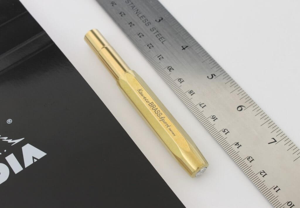The Kaweco Sport fountain pen in Brass