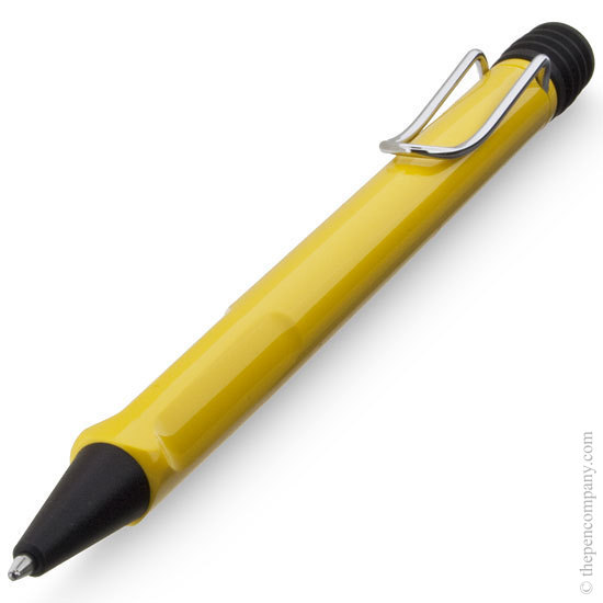 The Lamy Safari ballpoint pen in Yellow
