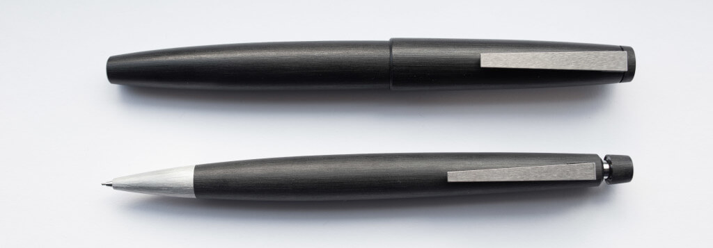 Fountain pen and mechanical pencil