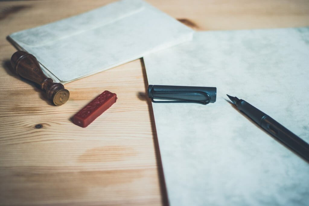 writing a letter