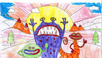 Madison Horrocks – Age 5 – Colouring Competition Entry