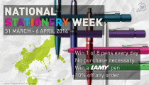 National Stationery Week – Discounts and Giveaways