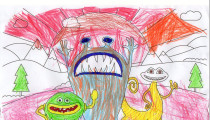 Paige Horrocks – Age 7 – Colouring Competition Entry