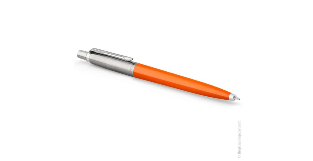 The Parker Jotter ballpoint pen in orange