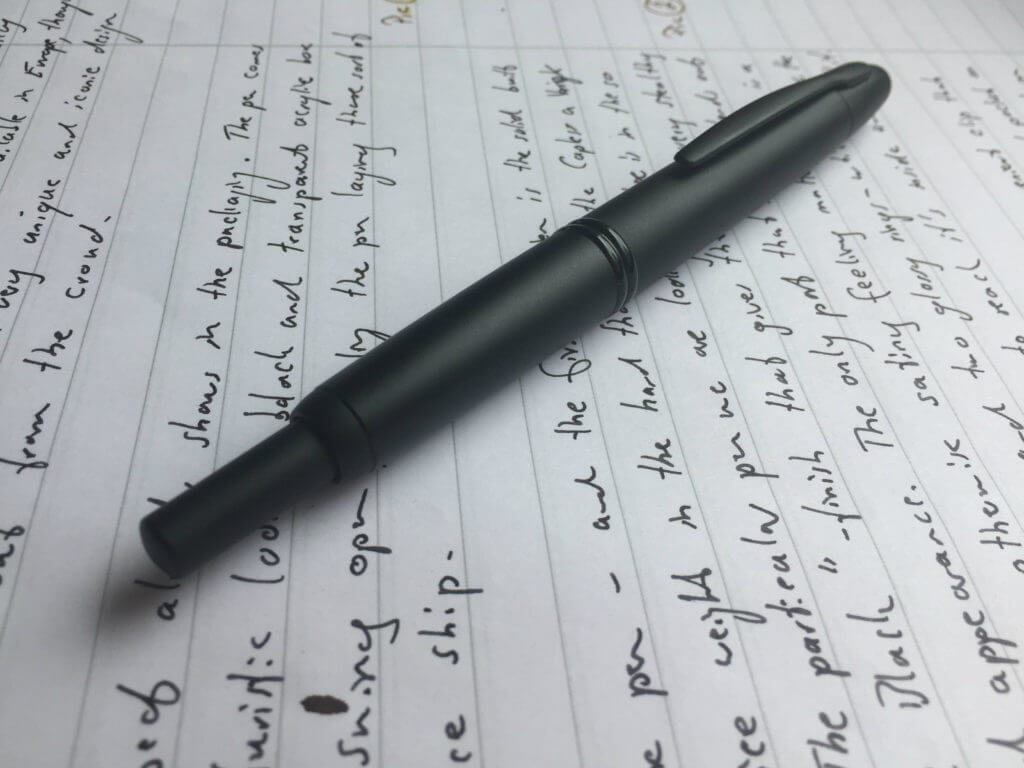 pilot capless fountain pen