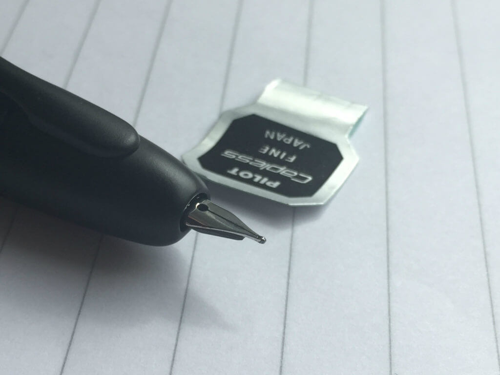 pilot capless fountain pen