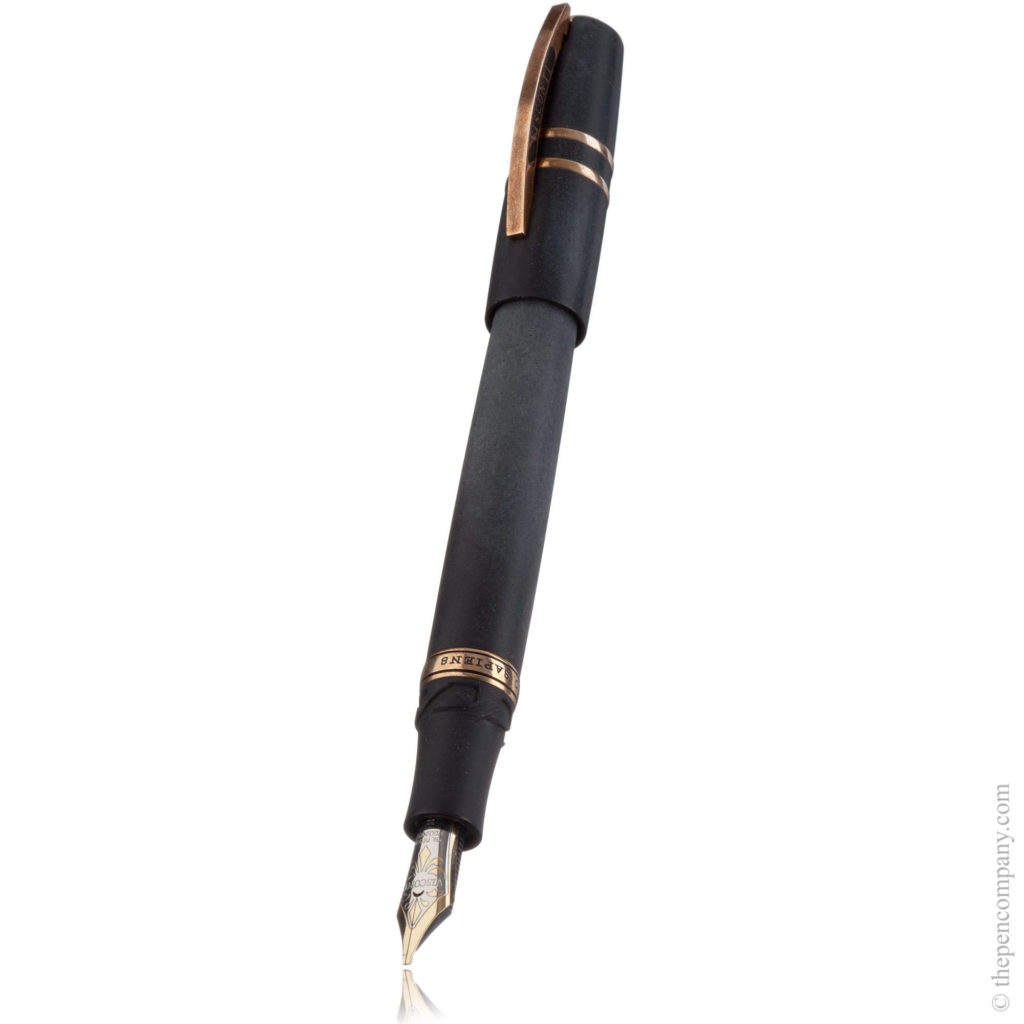 The Visconti Homo Sapiens fountain pen in Lava and Bronze